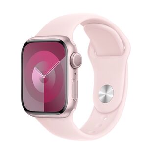 Apple Watch Series 9 GPSモデル ピンク アルミニウム 41㎜ ライトピンクスポーツバンド S/M