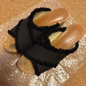 ESPERANZA サンダル 黒 Sサイズ