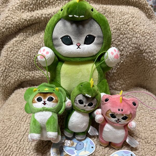 モフサンド mofusand BIGぬいぐるみ かいじゅうにゃん マスコット 恐竜