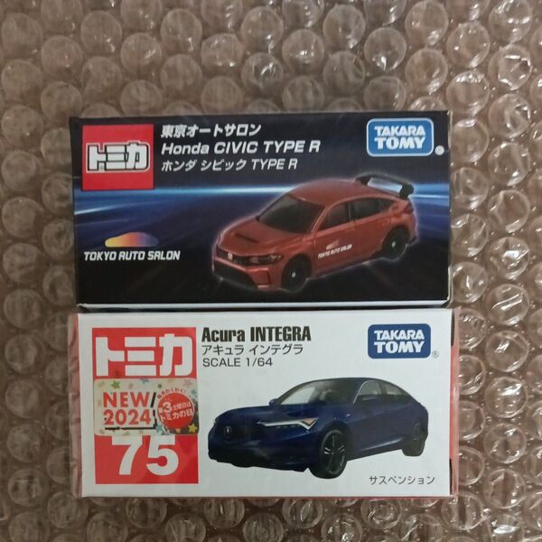 オリジナルトミカ ホンダ シビック TYPE R 東京オートサロン仕様 トミカアキュラ インテグラ
