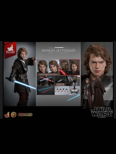 ホットトイズ ムービー・マスターピース DX アルチザン 『スター・ウォーズ エピソード3/シスの復讐』アナキン・スカイウォーカー