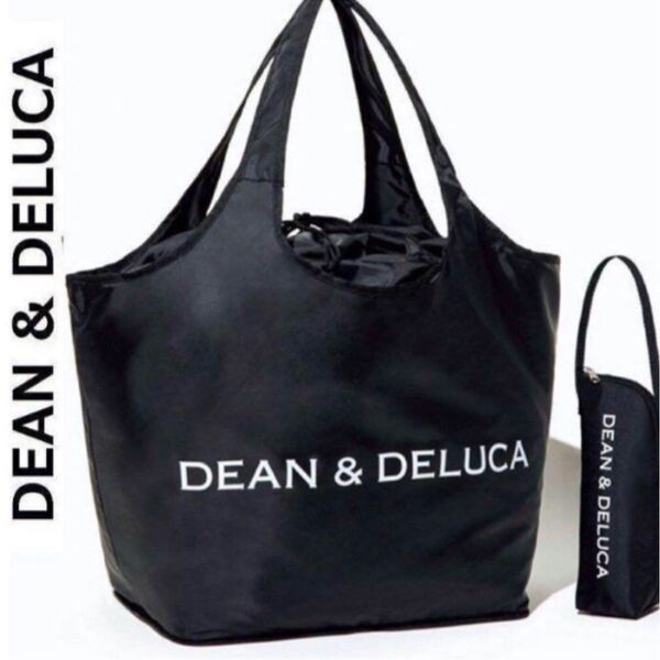 人気DEAN & DELUCA ブラックレジかごバッグのみ