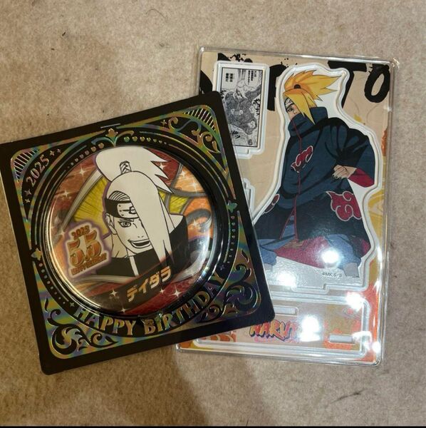 NARUTO デイダラバースデイ缶バッジバースデイ名場面ジオラマフィギュア