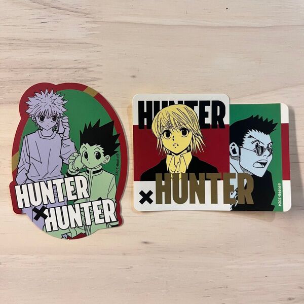 週刊少年ジャンプステッカーコレクションHUNTER×HUNTER 2種