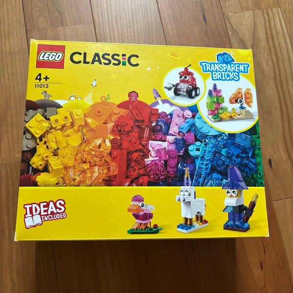 【未開封】レゴ LEGO 11013 クラシックアイデアパーツ 透明パーツ入り