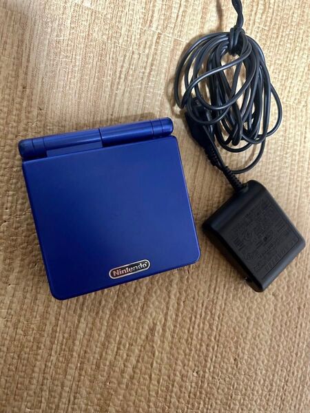 ゲームボーイアドバンスSP アズライトブルー 箱無 GBASP 任天堂 SP Nintendo GBA AGS-001