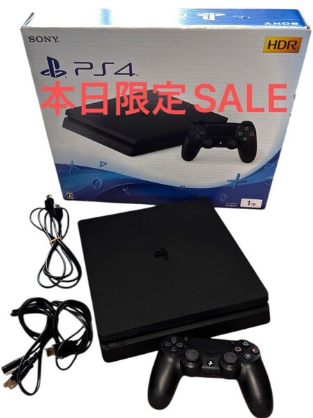 SONY PlayStation4 CUH-2200AB01 本体 1TB ブラック
