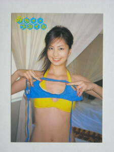 安田美沙子　＃７　２００６　さくら堂　みちゃスタイル　シングルカード　京都府宇治市　東宇治高校