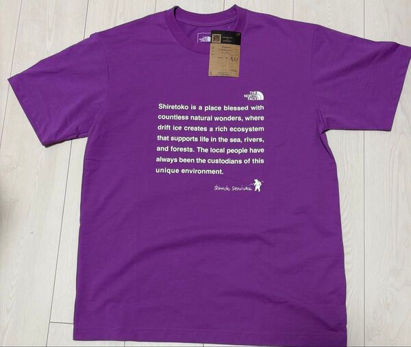 24年10月限定発売 The North Face 知床限定 Tシャツ ザノースフェイス 新品、タグ付 北海道 ユニセックス