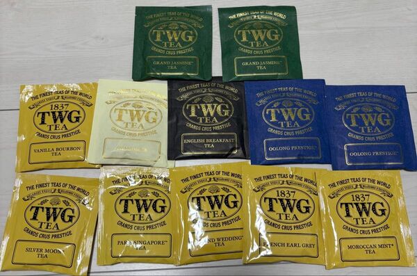 TWG ティーバッグ 10種12個セット 紅茶