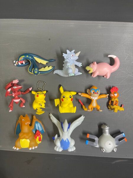 ポケットモンスター ミニフィギュア ミニソフビ 指人形 ポケモン 11体(開封品)