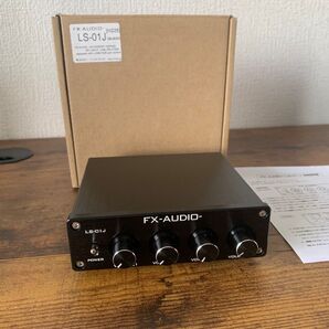 4chラインスプリッター搭載プリアンプ FX-AUDIO- LS-01J 音響機器