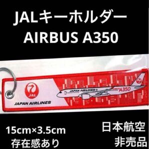 JAL フライトタグ キーホルダー登場記念A350 日本航空