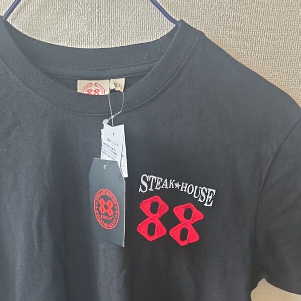 STEAK HOUSE 88 ロゴTシャツ 黒 150cm 新品未使用
