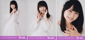 AKB48 稲垣香織 Theater 2017.12 (1) 月別 生写真 3種コンプ