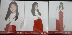 AKB48 田屋美咲 2018 福袋 封入 生写真 3種コンプ