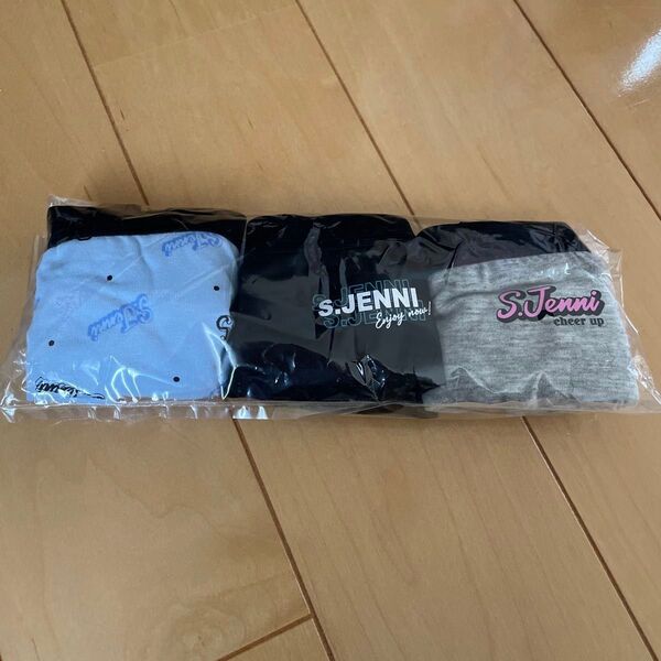 新品未使用 S.JENNI 3点セット ショーツ 150 シスタージェニィ 肌着 下着パンツ 女の子