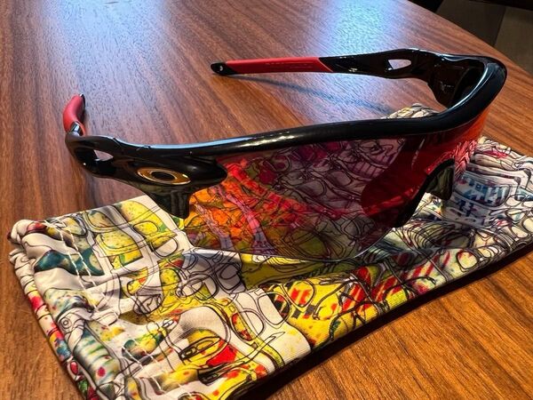 Oakley Racing Jacket ファイアイリジウム サングラス