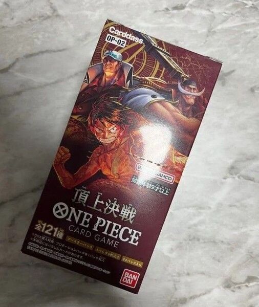 ワンピースカード 頂上決戦 box テープ付き