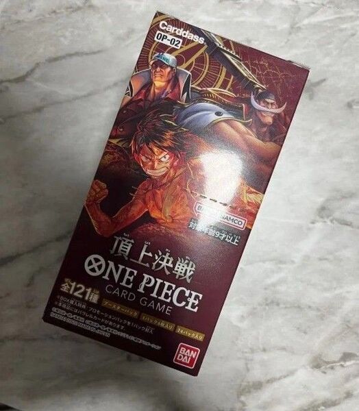 ワンピースカード 頂上決戦 box テープ付き