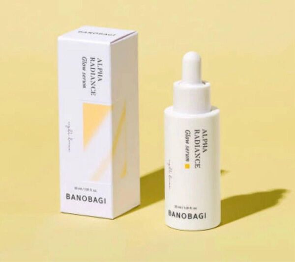 本日削除★ パッケージ リニューアル 新品未開封 BANOBAGI バノバギ アルファラディアンスグローセラム 美容液
