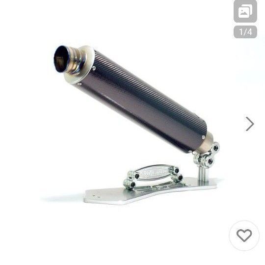マーヴェリック MV97 サイレンサー350mm カーボン、エンド形状:3P 、【新品未開封 即納】Z900RS等汎用サイレンサー