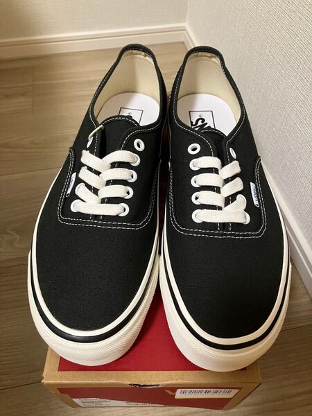 vans authentic 44dx アナハイムファクトリー 黒 28cm オーセンティック AUTHENTIC US10