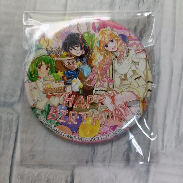 新品 マクロスF AnimeJapan特典 缶バッジ 娘々グレイテスト☆ヒッツ!