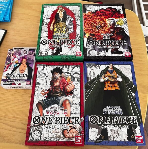 ワンピースカードゲーム スタートデッキ4種 フィルムエディション ドンキホーテ・ドフラミンゴ