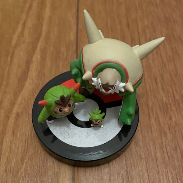 立体ポケモン図鑑 ハリマロン ハリボーグ ブリガロン