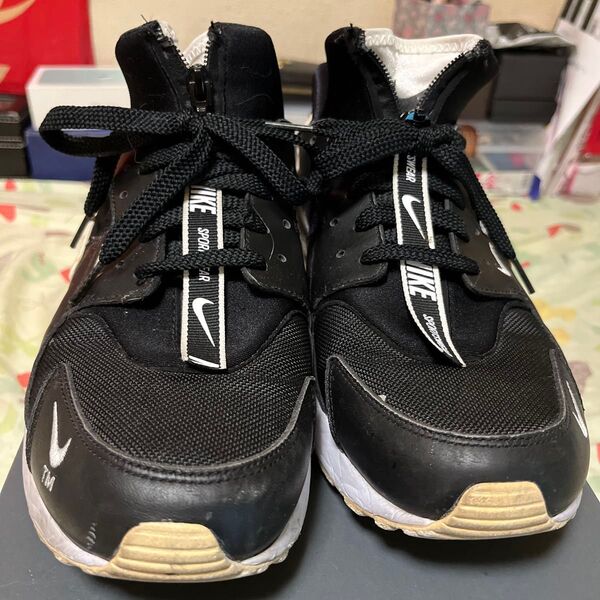NIKE AIR HUARACHE UTILITY PRM 27cm ブラックゴールデンウィーク値下げ