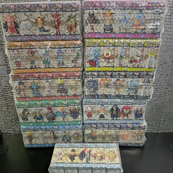 【未開封】ワンピースワールドコレクタブルフィギュア-ワノ国鬼ヶ島編1〜11 全55種フルセット