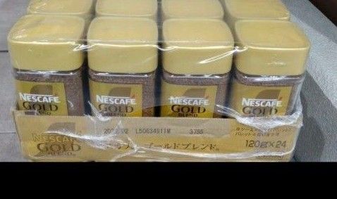 ネスカフェ ゴールドブレンド 120g 8本