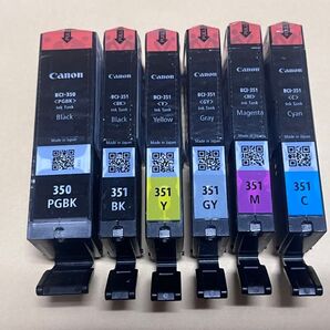 Canon キャノン BCI 350 351 6色パック