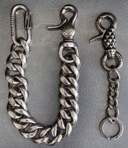 RUDE GALLERY argent gleam ウォレットチェーン キーチェーン 925 アージェントグリーム
