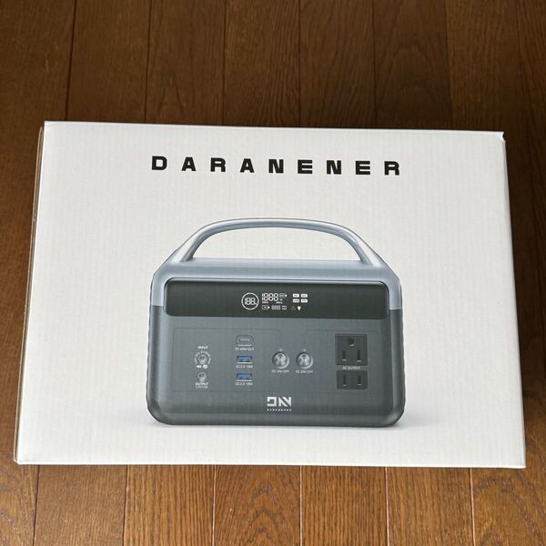 DARAN ポータブル電源 56000mAh 179.2Wh リン酸鉄 300W(サージ 600W)コンセント付き非常用バッテリー