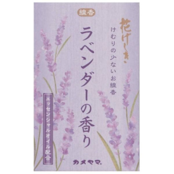 花げしき ミニ寸 お線香 お香 ラベンダーの香り カメヤマ