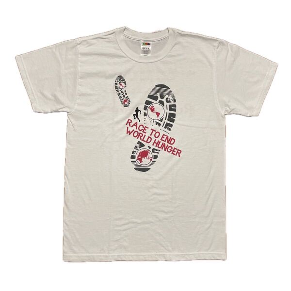 FRUIT OF THE LOOM フルーツオブザルーム プリント Tシャツ ホワイト Mサイズ クルーネック US古着