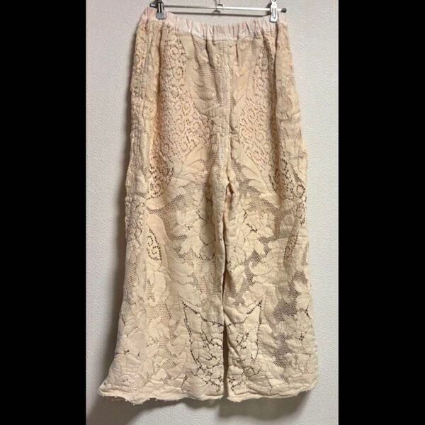 ヴィンテージ vintage アンティーク antique レース リメイクパンツ パンツ
