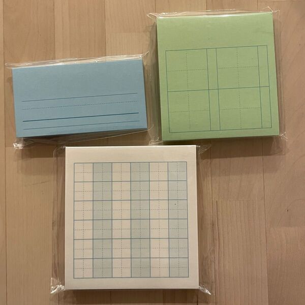 【+teacher】マス目付箋、計算用付箋、英語付箋の3set