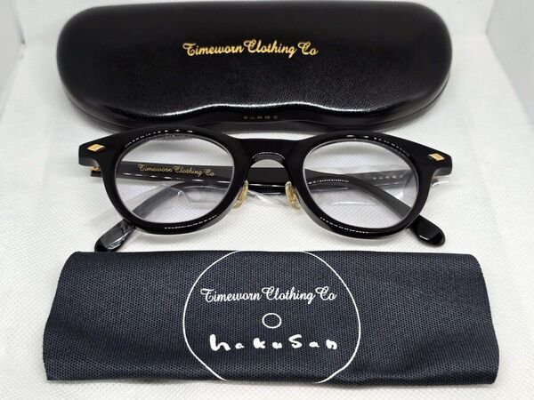 アットラスト 白山眼鏡店 TIMEWORN ATLAST ボストン BK サングラス ライダース メガネ ブッチャープロダクツ