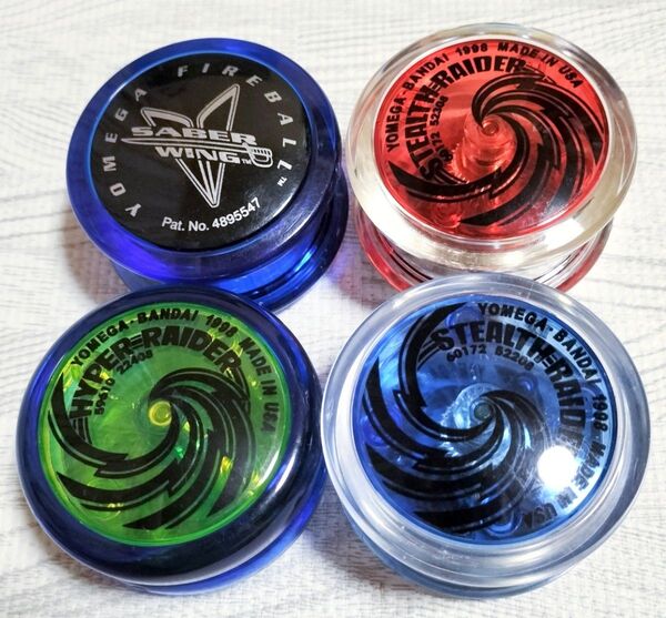 ハイパーヨーヨー ハイパーレイダー ステルスレイダー セイバーウイング YOMEGA BANDAI