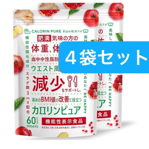 【新品未開封】カロリンピュア ×4袋セット