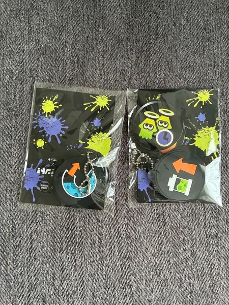 スプラトゥーン3 ZOZOTOWN ラバーキーホルダー 2個セット
