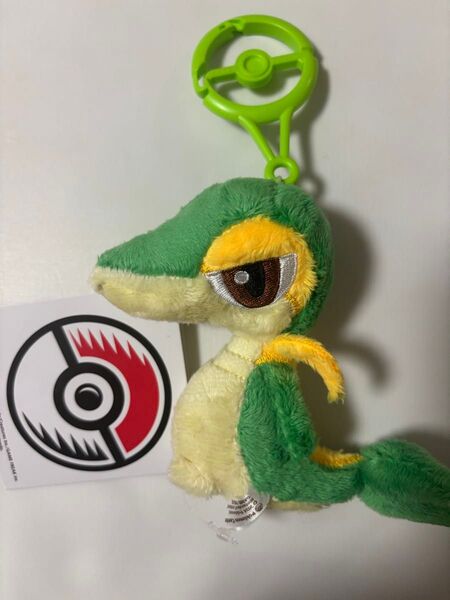 ツタージャ カラビナ付きマスコット ぬいぐるみ ポケモンセンター ポケモン