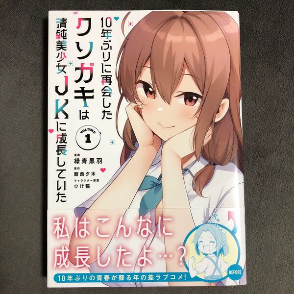 10年ぶりに再会したクソガキは清純美少女JKに成長していた 1巻