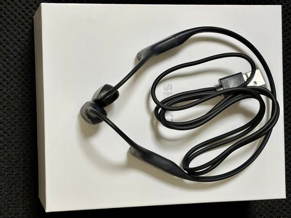 Shokz OpenRun 骨伝導イヤホン ブラック