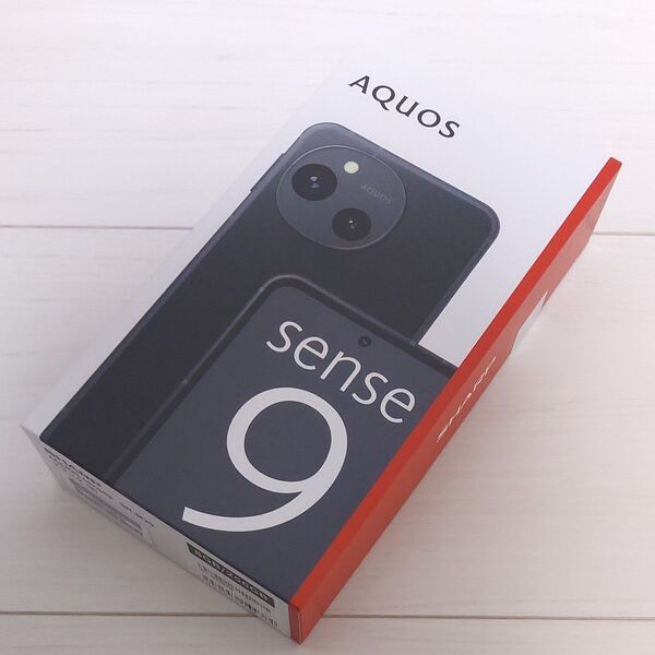【新品未開封】SHARP AQUOS sense9 ブラック 8GB/256GB SIMフリー
