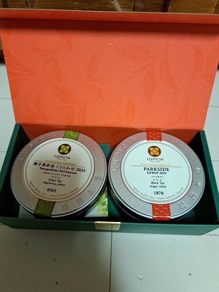 ルピシア 紅茶緑茶2缶セット