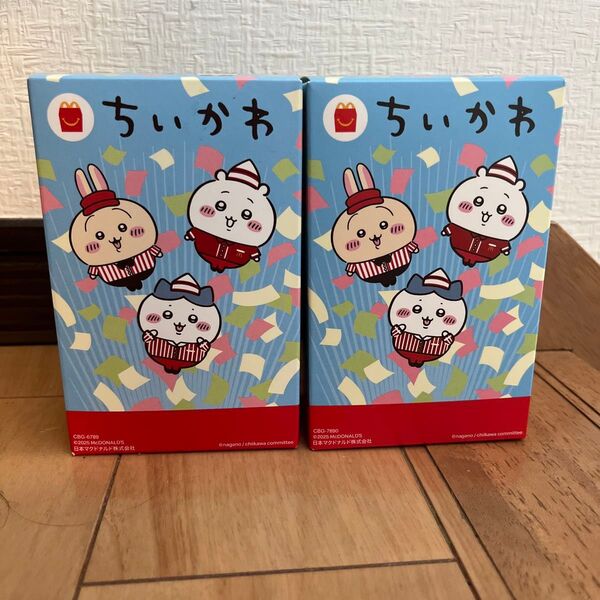 ちいかわ マクドナルド ハッピーセット 第二弾 うさぎのシールディスペンサー ちいかわのメモセット